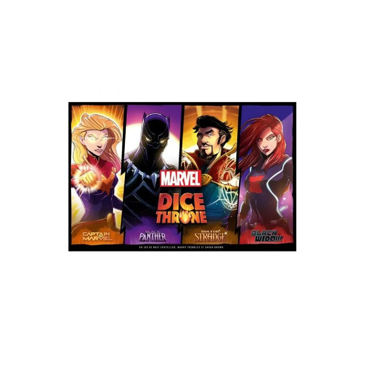 Lucky Duck Games Dice Throne Marvel Edition