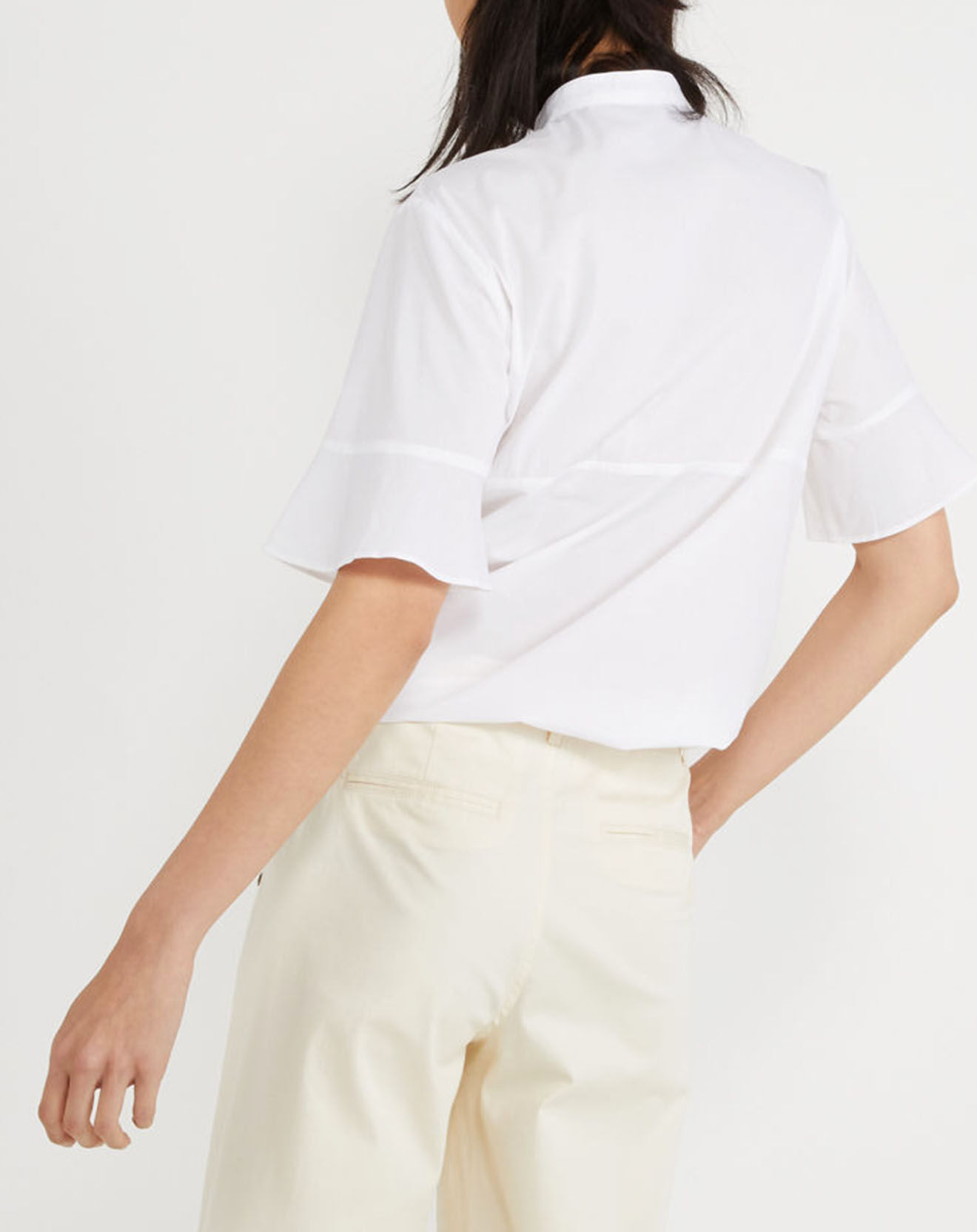 Scotch & Soda Chemise Nouée blanche