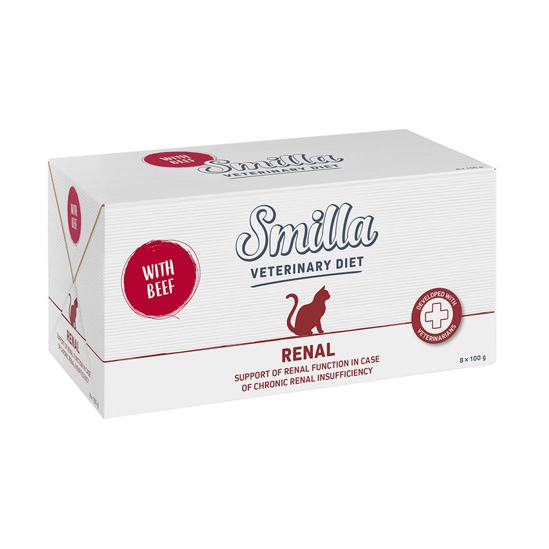 Smilla Veterinary Diet Renal bœuf pour chat