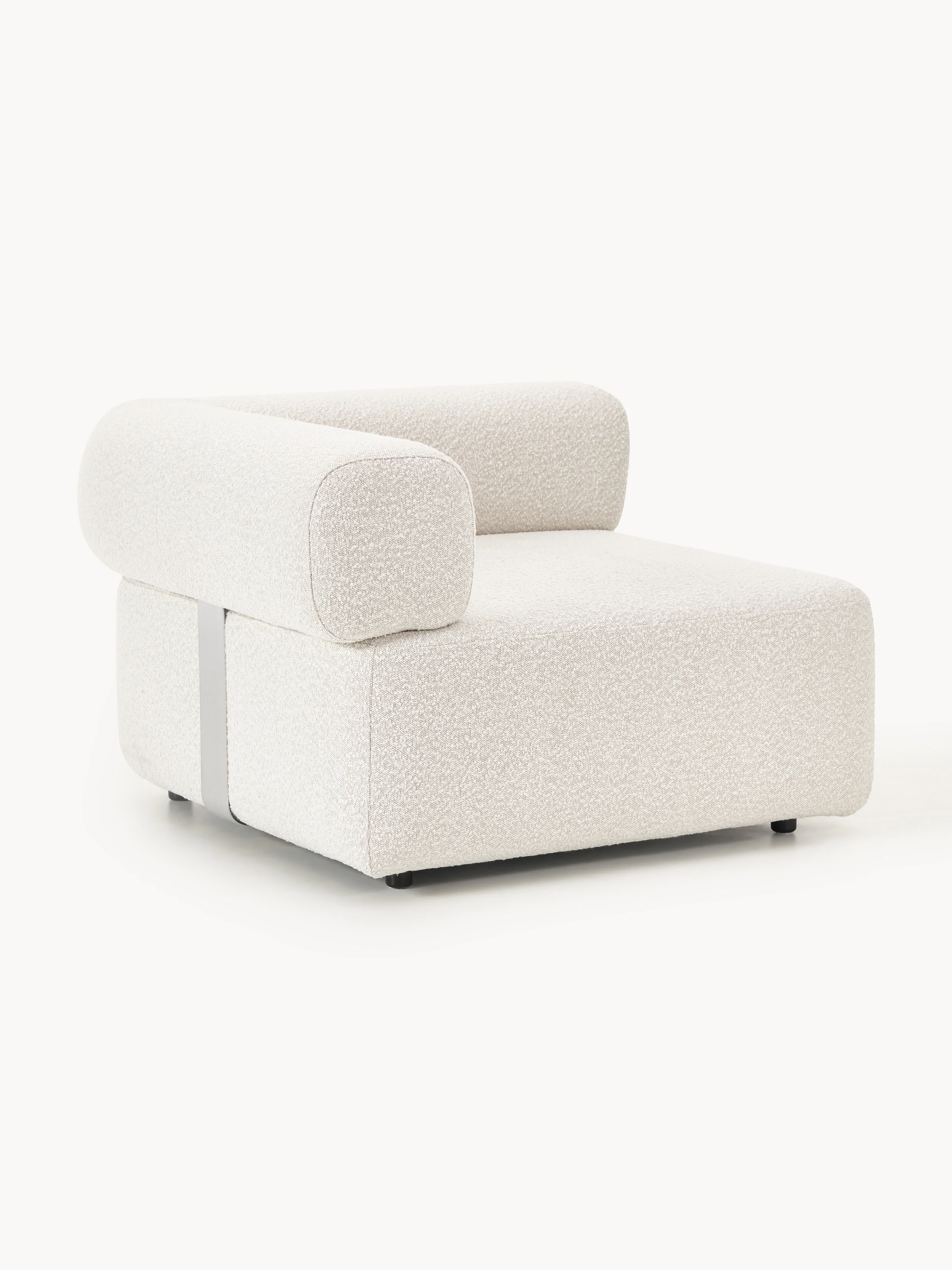 Bouclé hoekmodule Anton