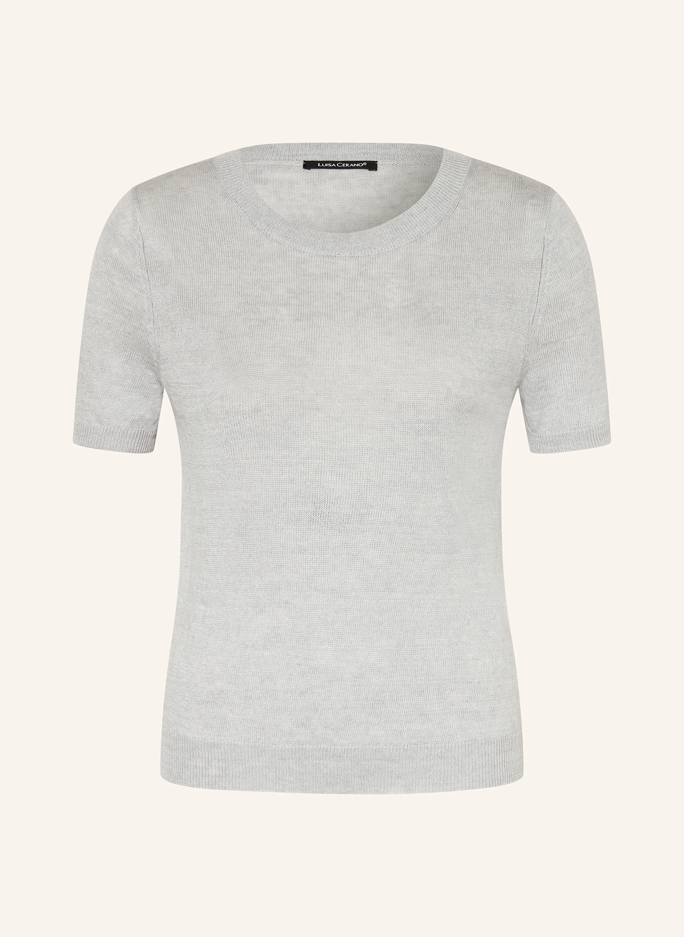 LUISA CERANO Strickshirt aus Leinen