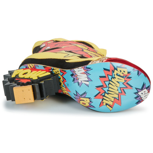 Irregular Choice - CHASING JUSTICE - Noir / Rouge / Jaune