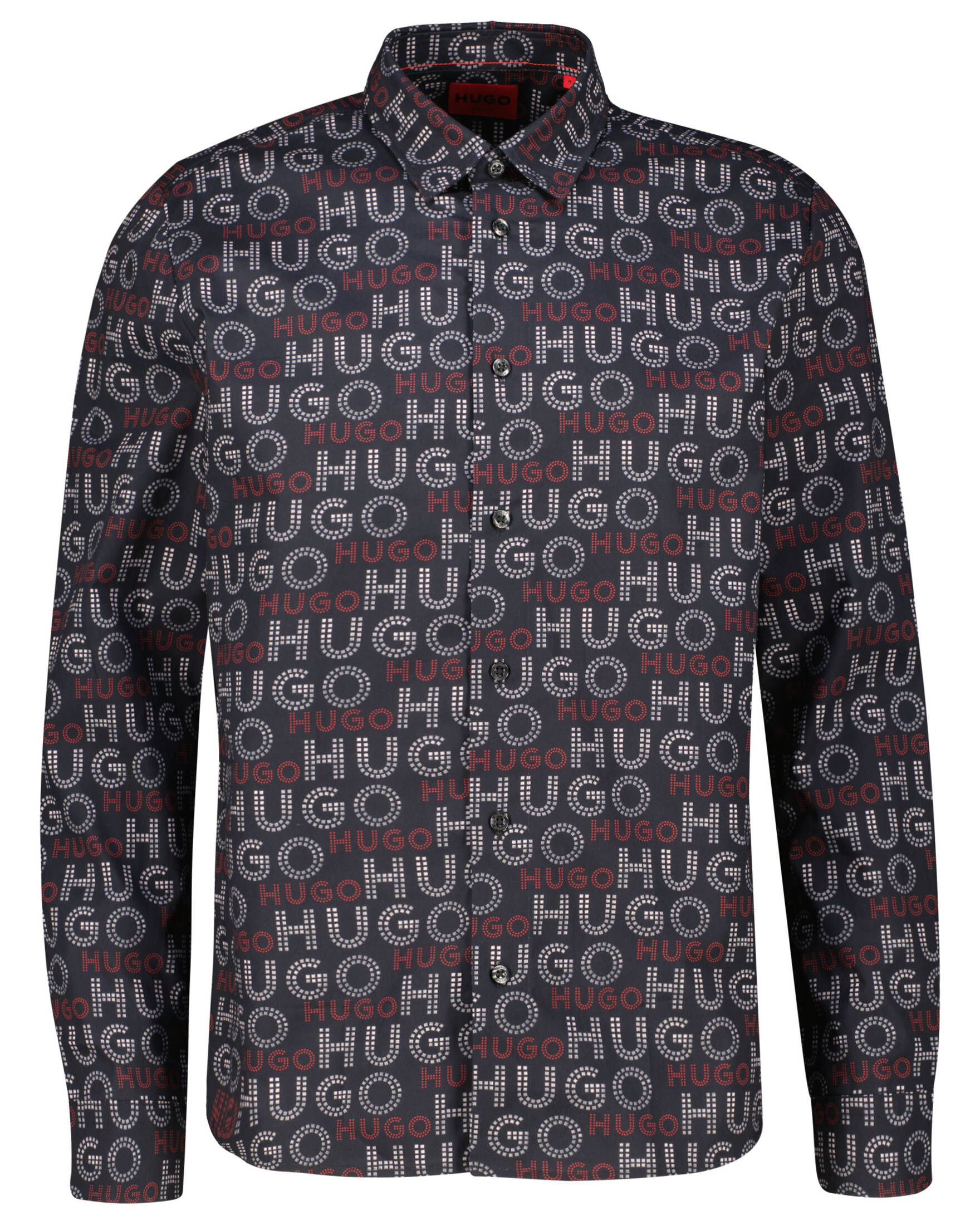 HUGO| Herren Hemd aus Baumwolle EMERO Straight Fit