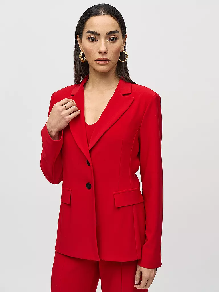 JOSEPH RIBKOFF Blazer in Lederoptik  rot