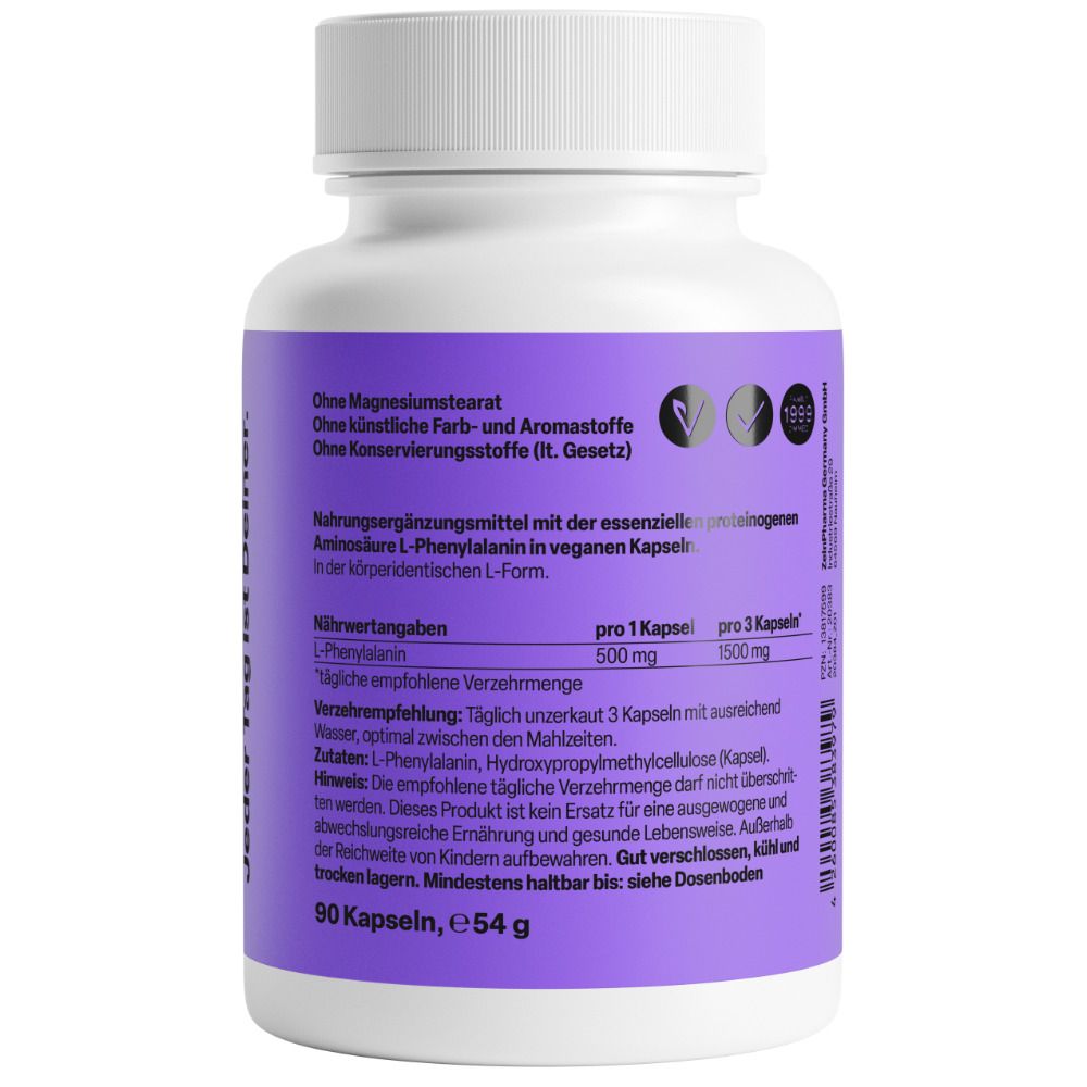 ZeinPharma® L Phenylalanin Kapseln 500 mg