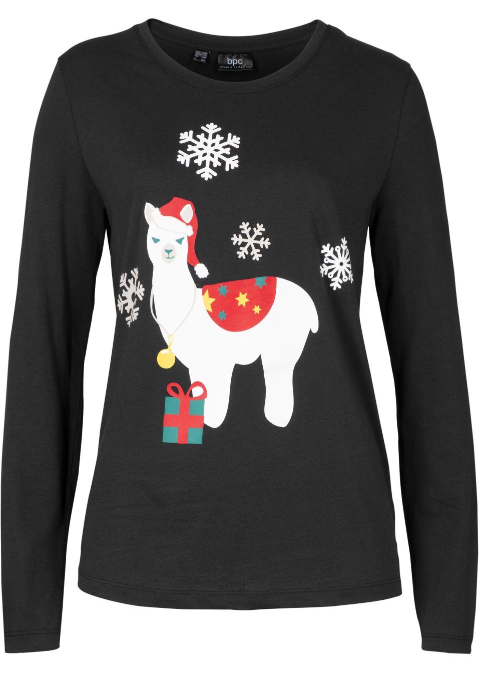 T-shirt de Noël à manches longues