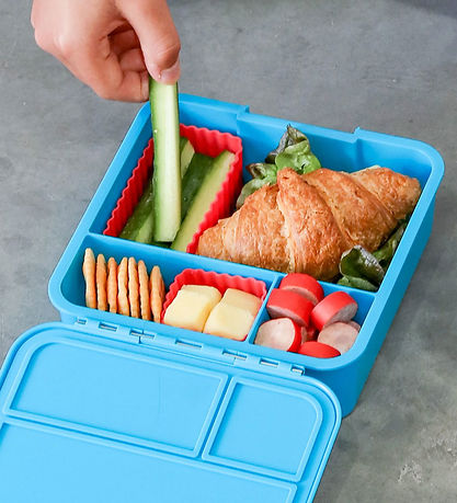 MontiiCo Silikonformen - Bento-Becher Mixed - 3 st. - Watermelon