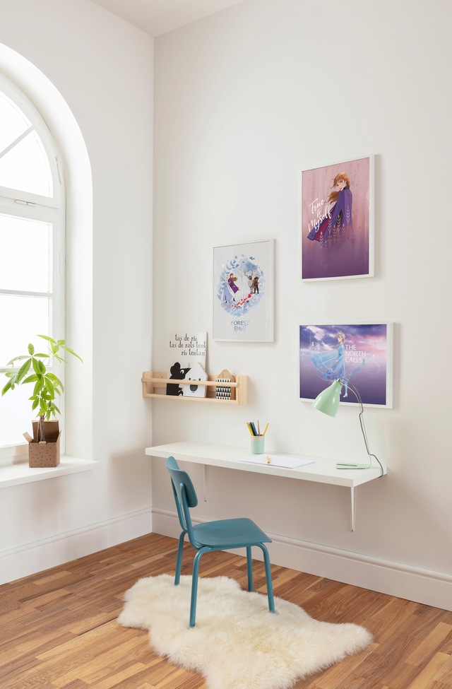 Komar Bild »Frozen Elsa The North Calls« Disney 1 Stk. tlg. Wandbild zur Dekoration im Kinderzimmer - ohne Rahmen