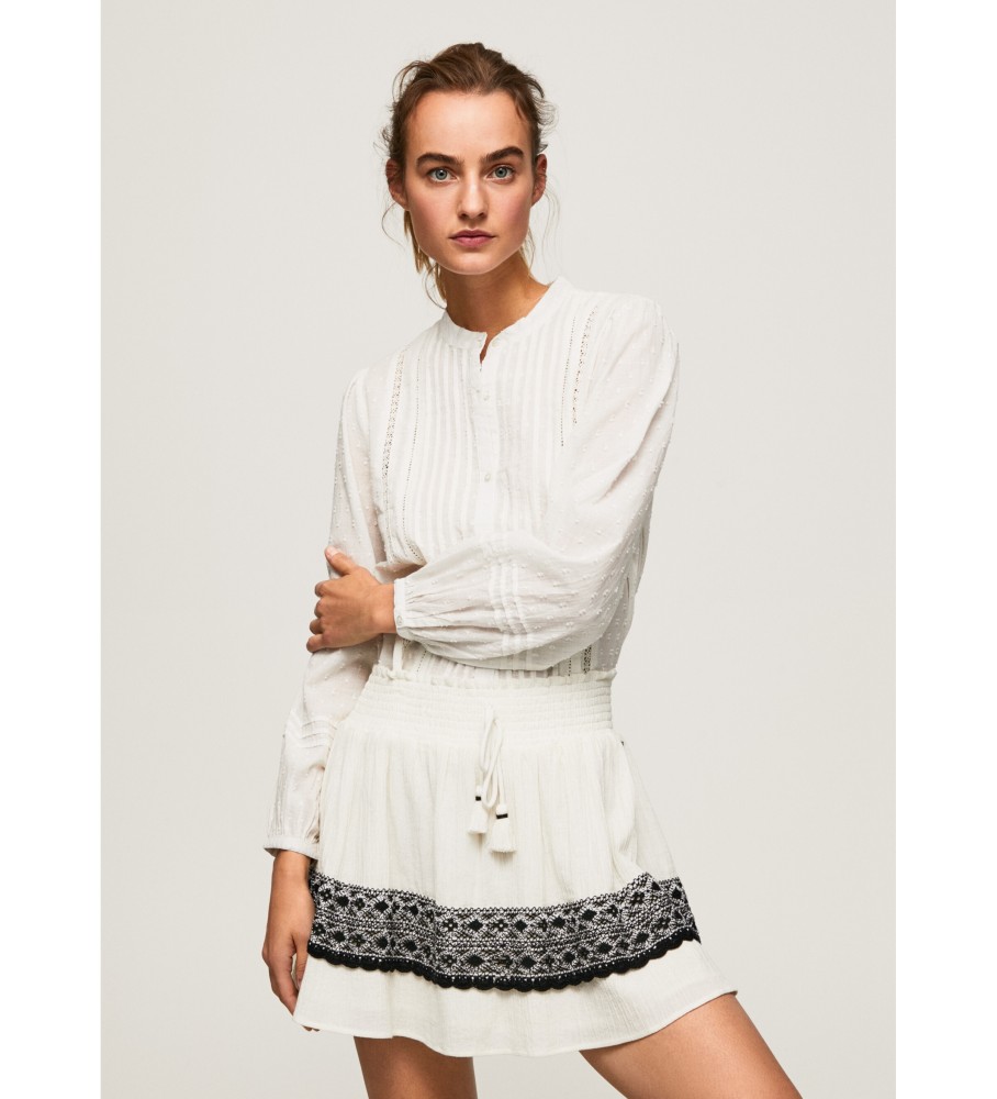 Blusa Pepe Jeans Bretta, branca
