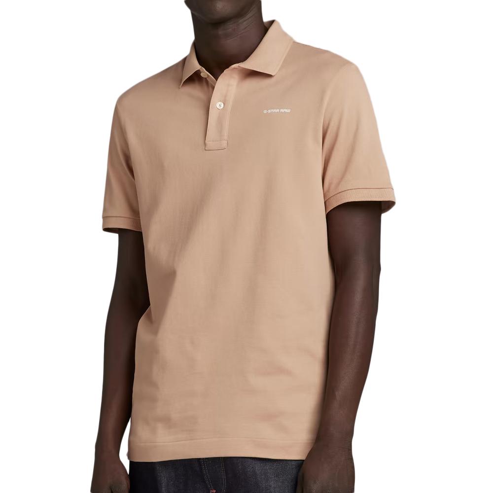 Polo Rose Homme G-Star Raw Oluv