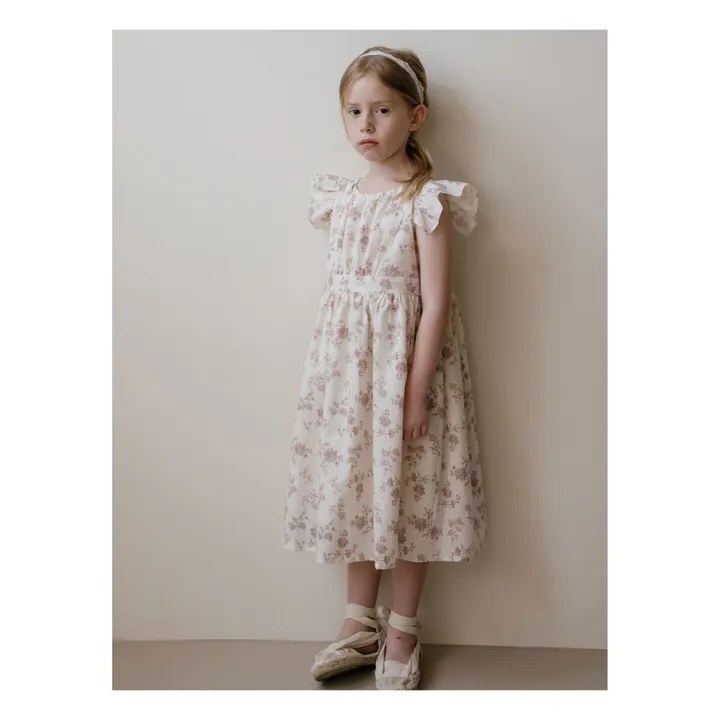 Louisiella Robe Poenia Fleurie | Vieux Rose