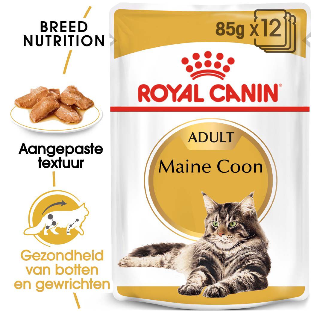 Royal Canin Maine Coon Adult Pouch - Kattenvoer - 1020 Gram