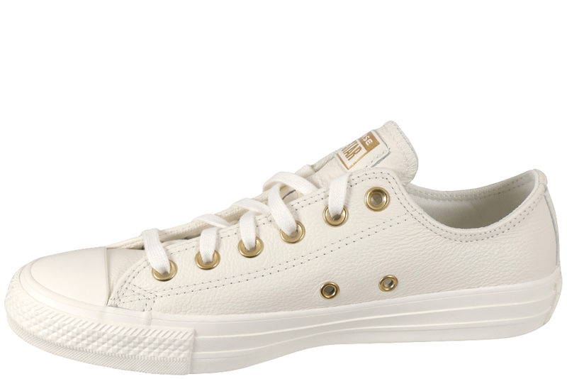 CONVERSE CTAS OX EGRET/EGRET/GOLD WHITE SNEAKER