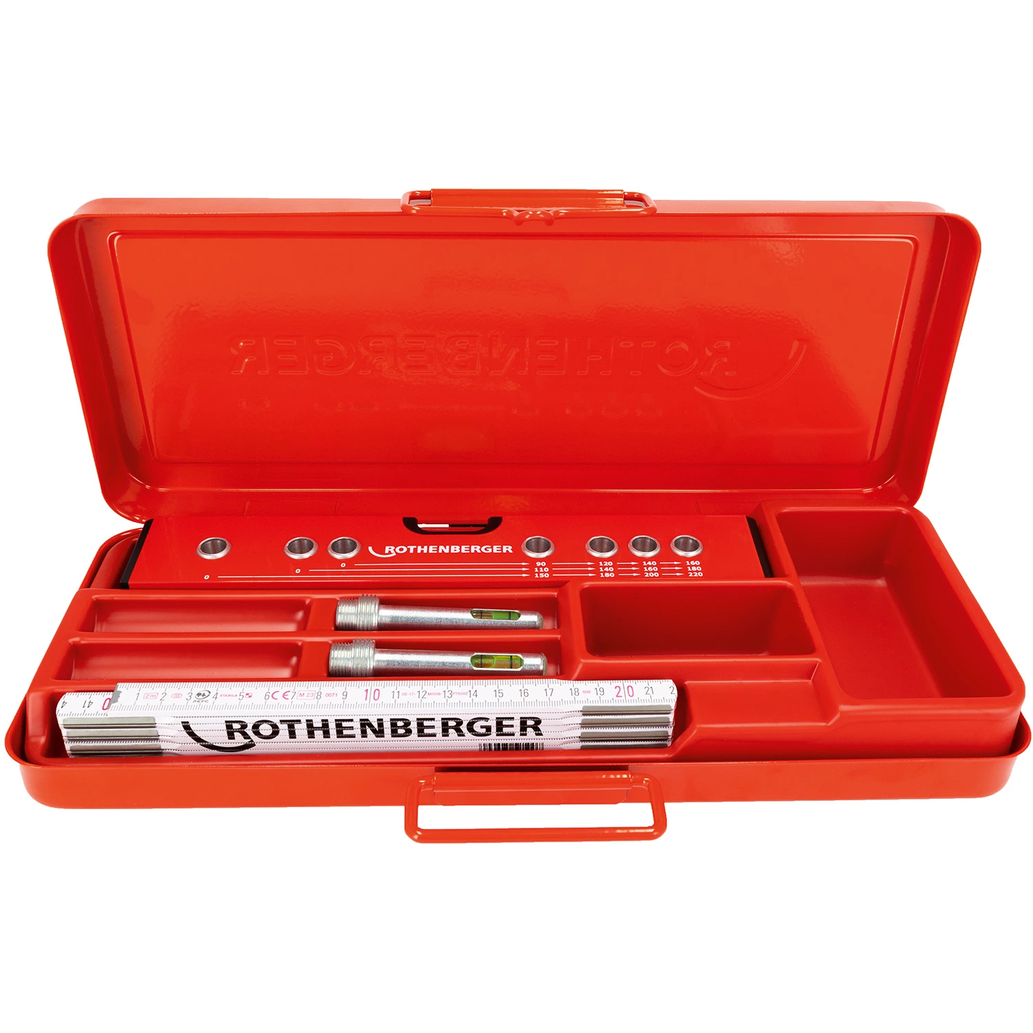Rothenberger ROCHECK 70661 waterpassen set in koffer