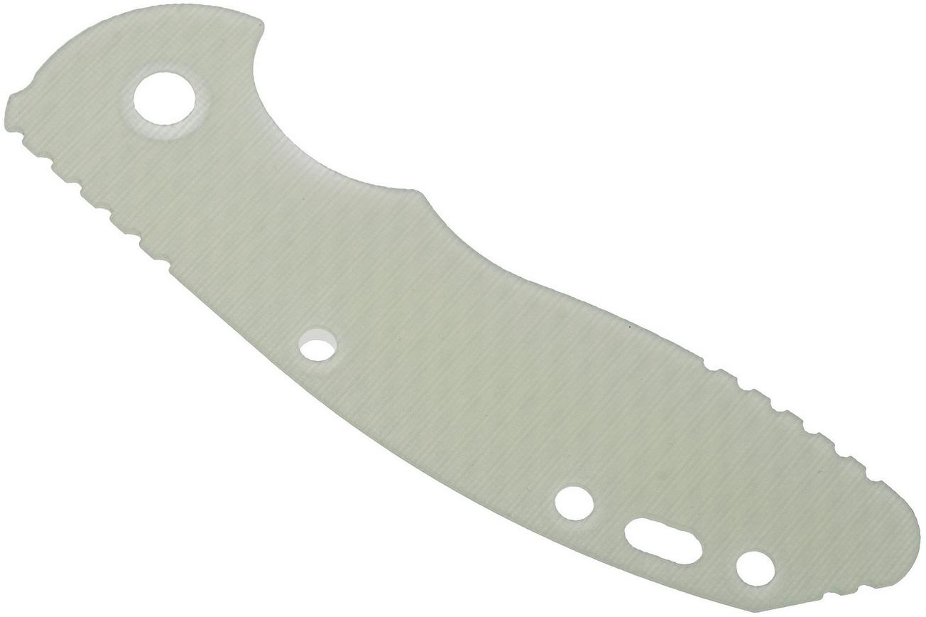 Rick Hinderer XM-18 3,0” greepschaal, Translucent Green G10