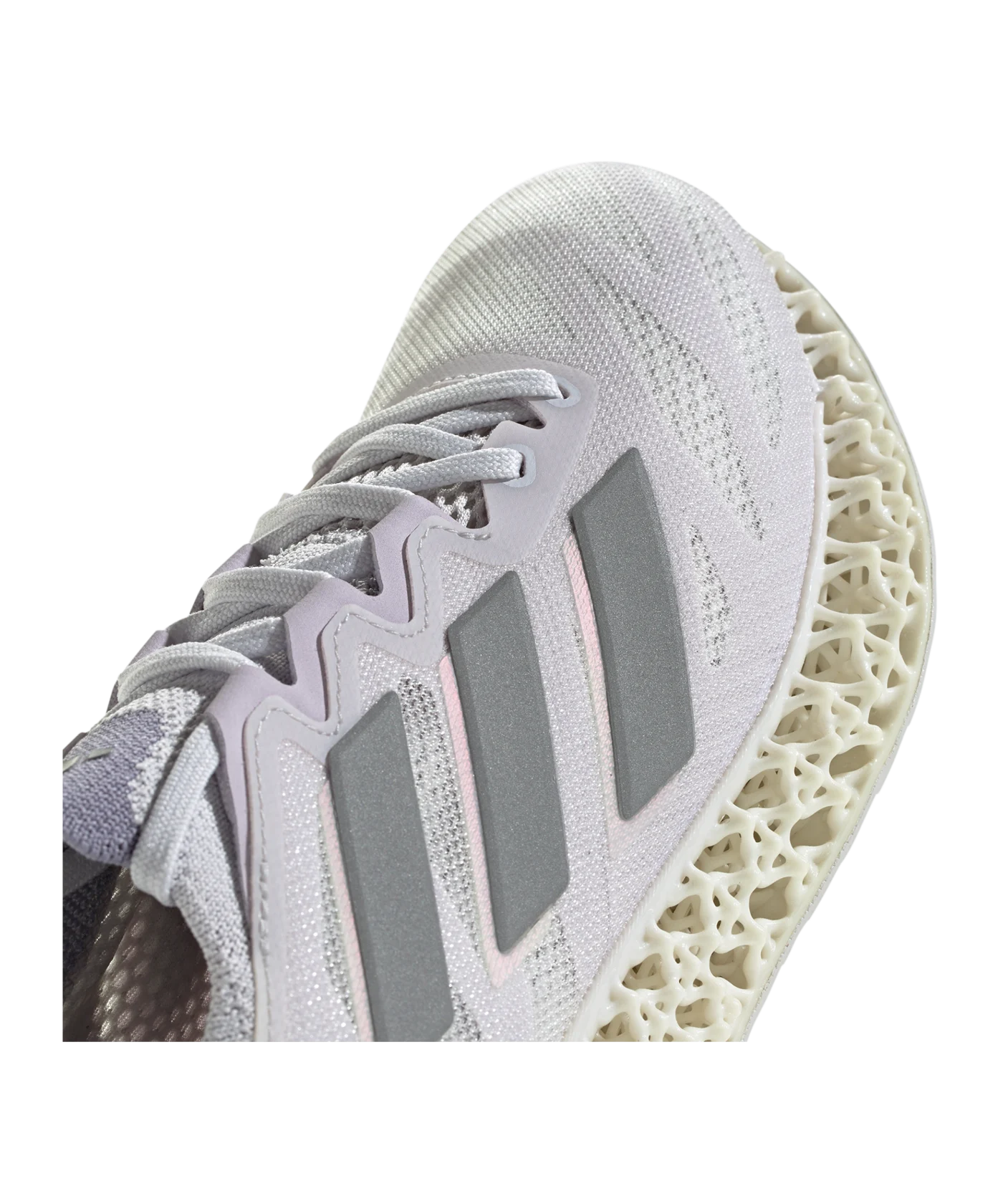 adidas 4DFWD 3 Damen Grau Silber Laufschuh