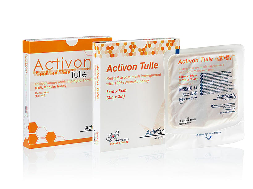 Advancis Activon Manuka Gaasverband | 1 stuk 10 x 10 cm | 12657.1