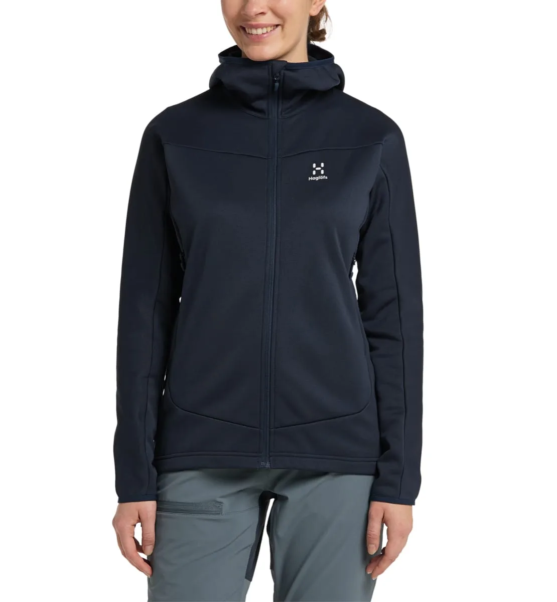 Haglöfs Women's Frost Mid Hood Tarn Blue