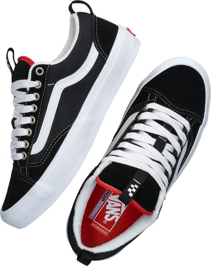 VANS Skate Old Skool 36+ sneakers zwart wit rood
