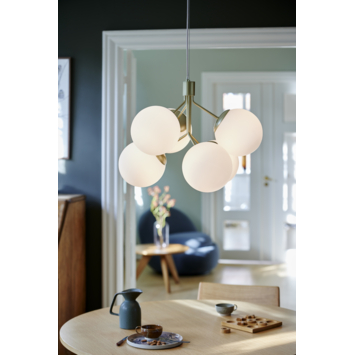 Nordlux hanglamp  Ivana 6-spot brons