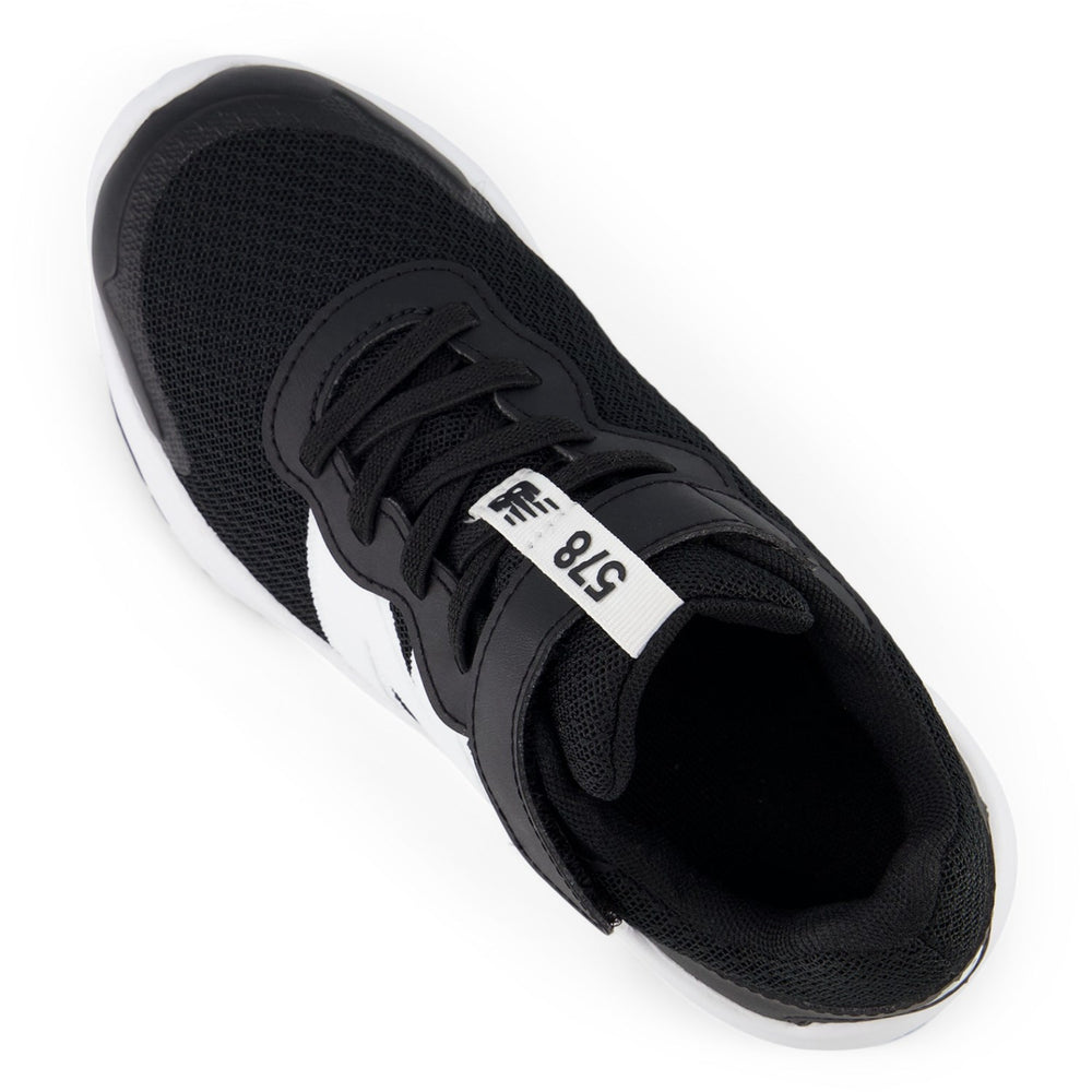 Køb New Balance Sneakers Black FreshFoam 578 Kids Bungee Lace Med Top Strop