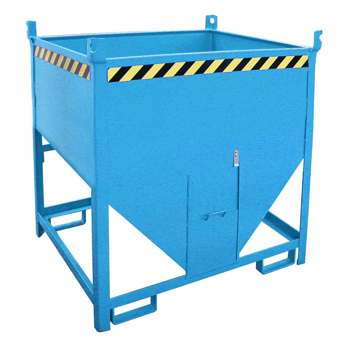 Bauer silocontainer SGS 75, gelakt, lichtblauw