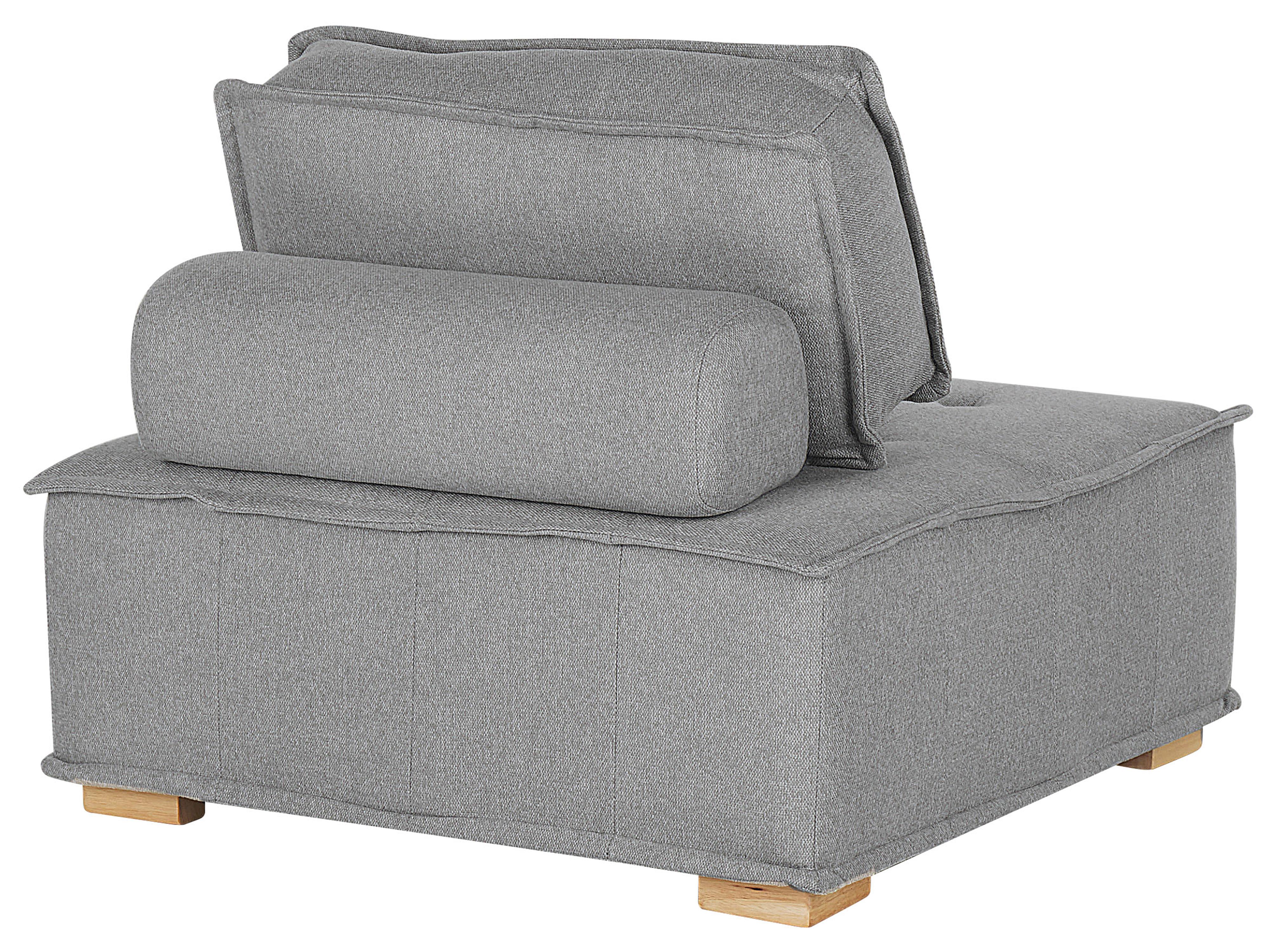 Modulaire bankenset 4-zits TIBRO Stof Grijs
