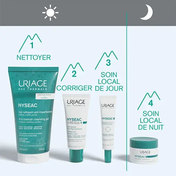 Uriage Hyséac Gel de Limpeza Anti-Imperfeições 150ml