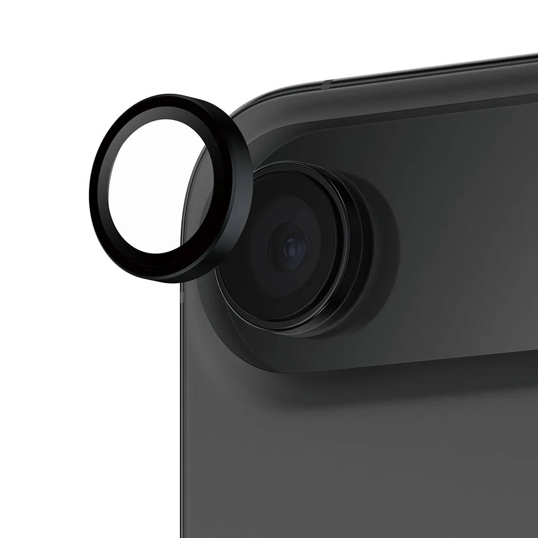 Hoops iPhone Air Kameraschutz Objektiv Ring Protector Abdeckung (PG32259) - Schwarz