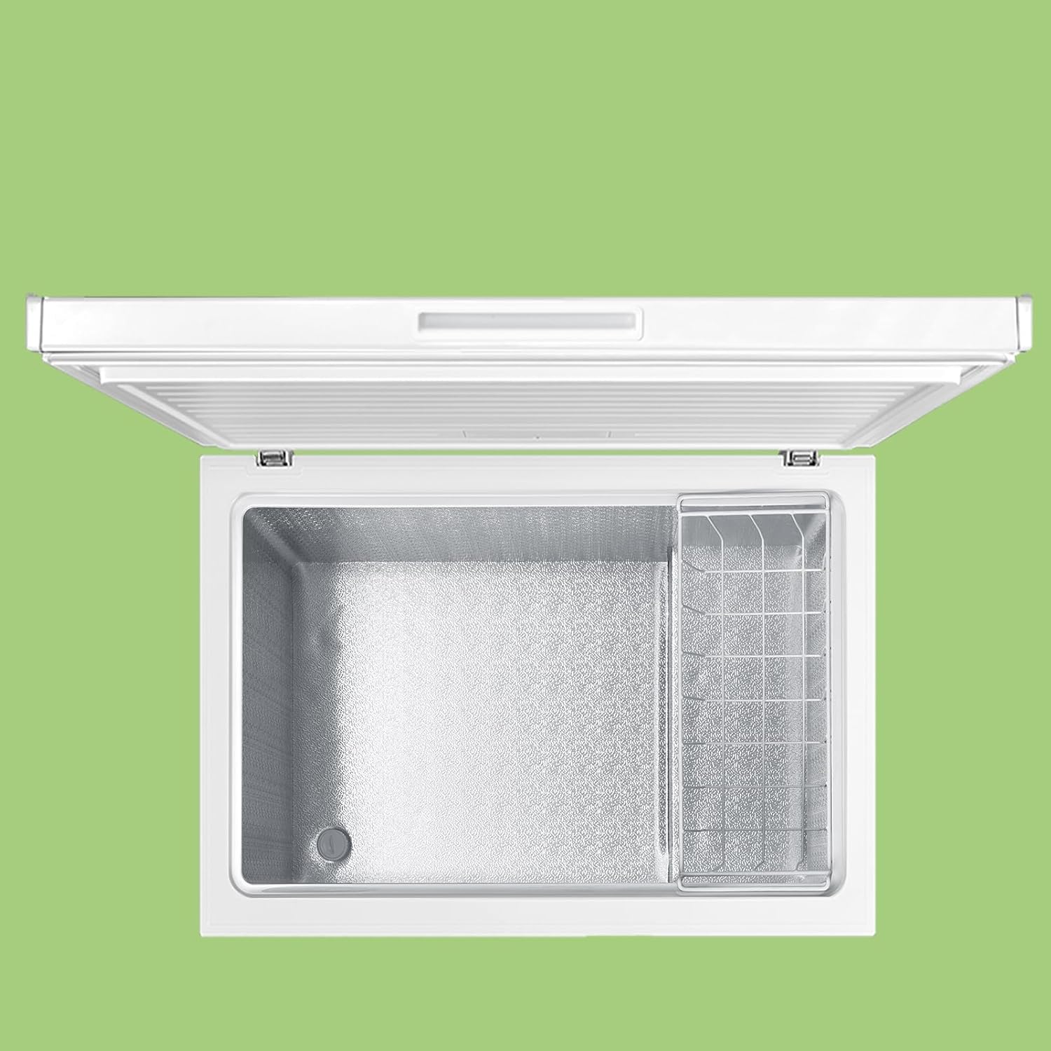 Comfee RCC199WH2(E) Gefriertruhe/200 kWh/Jahr/85cm hoch/198L/Hoch effizientes D-förmiges Rohr/Geeignet für verschiedene Einsatzszenarien/Einstellbarer Temperaturregler/Semi Circle Gefrierrohre/Weiß