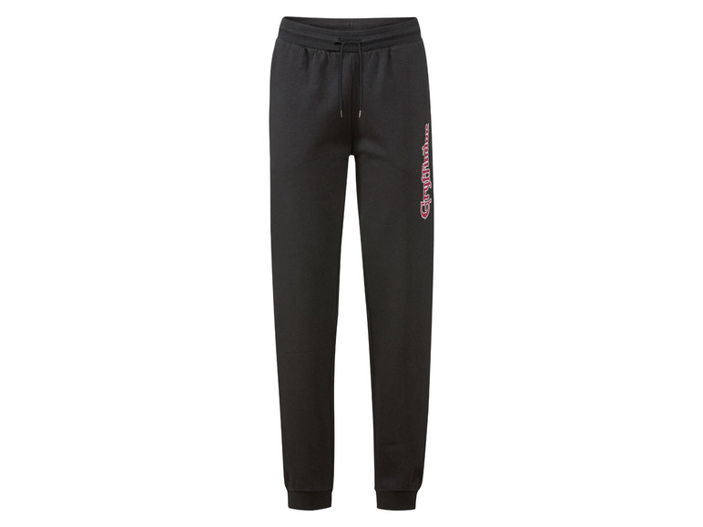 Heren joggingbroek met print op het been