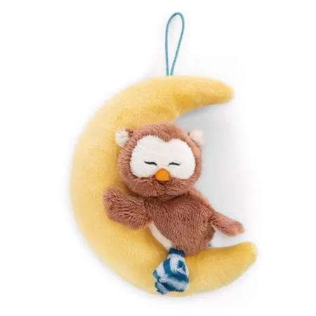 NICI Plüschanhänger Eule Oscar mit Loop, 16 cm