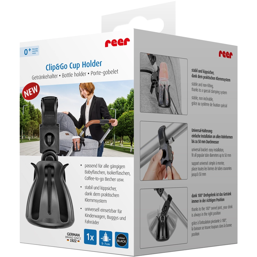 reer Getränkehalter Clip&Go Cup Holder