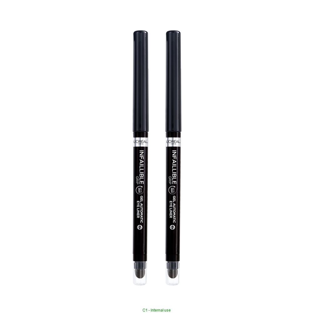 Lot de 2 Eyeliners Infaillible Waterproof tenue 36H INTENSE BLACK
