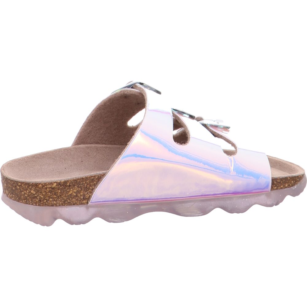 Superfit Fussbettpantoffeln Kinder irisierend