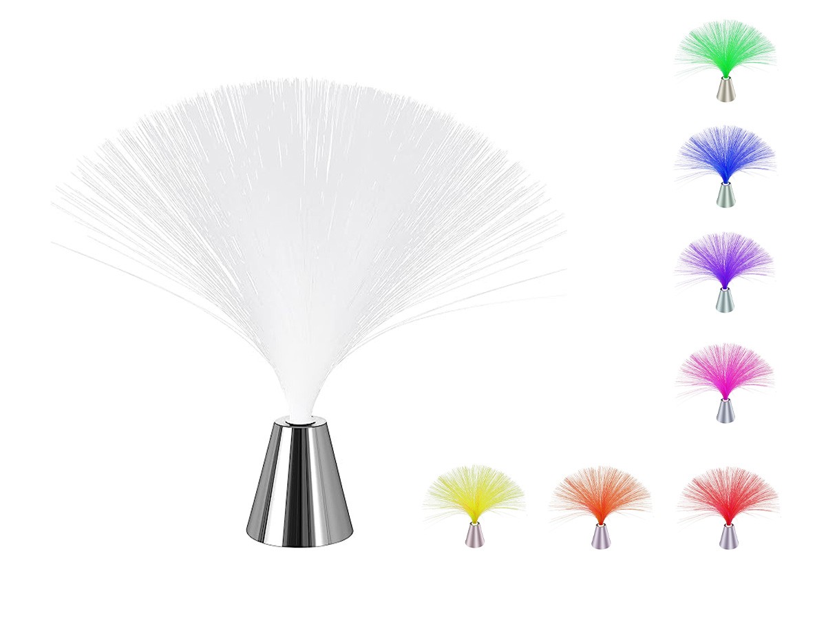 iTotal - Farveskiftende Fiber Optisk Lampe