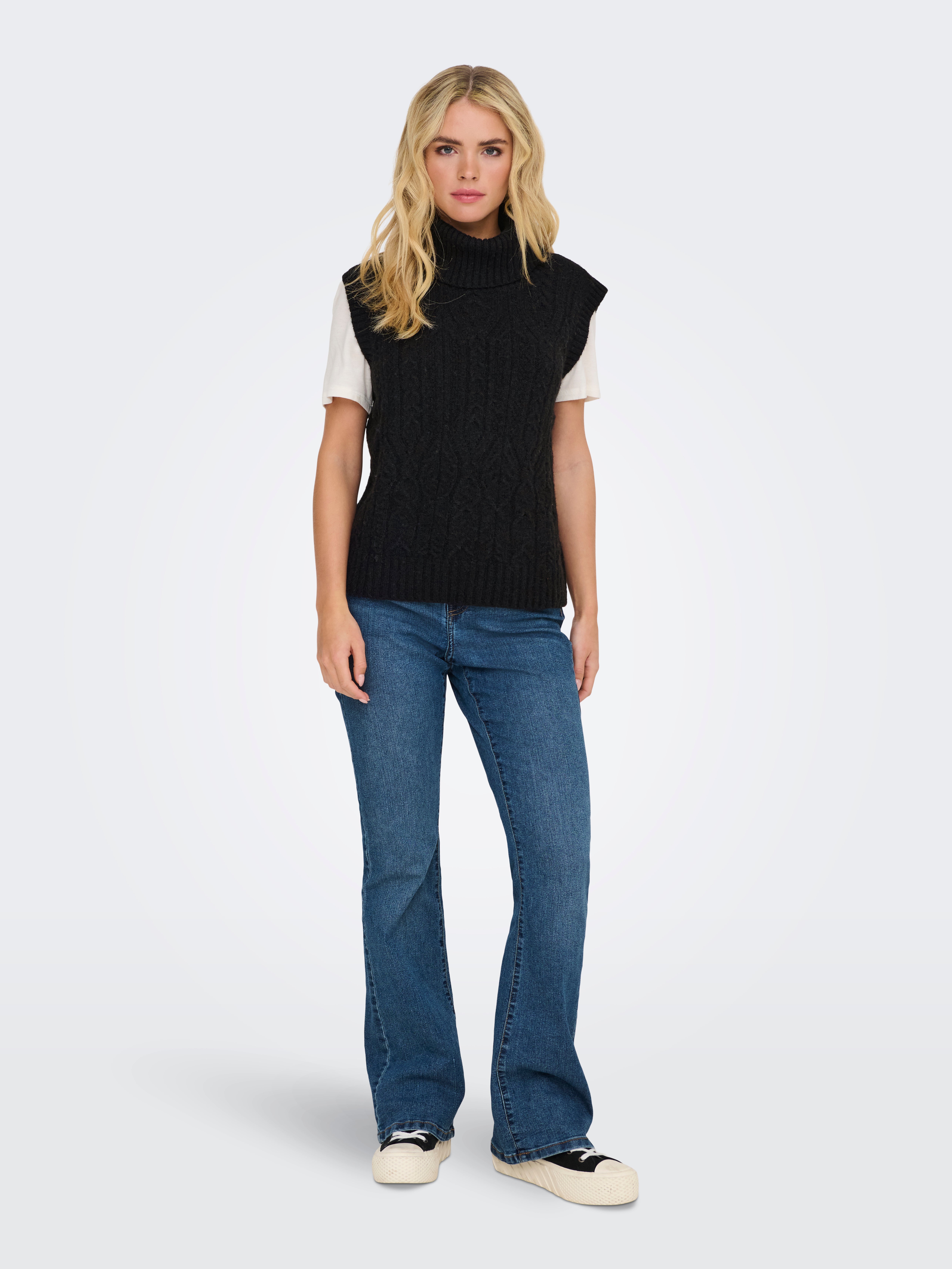 JDYELBA Weste Black