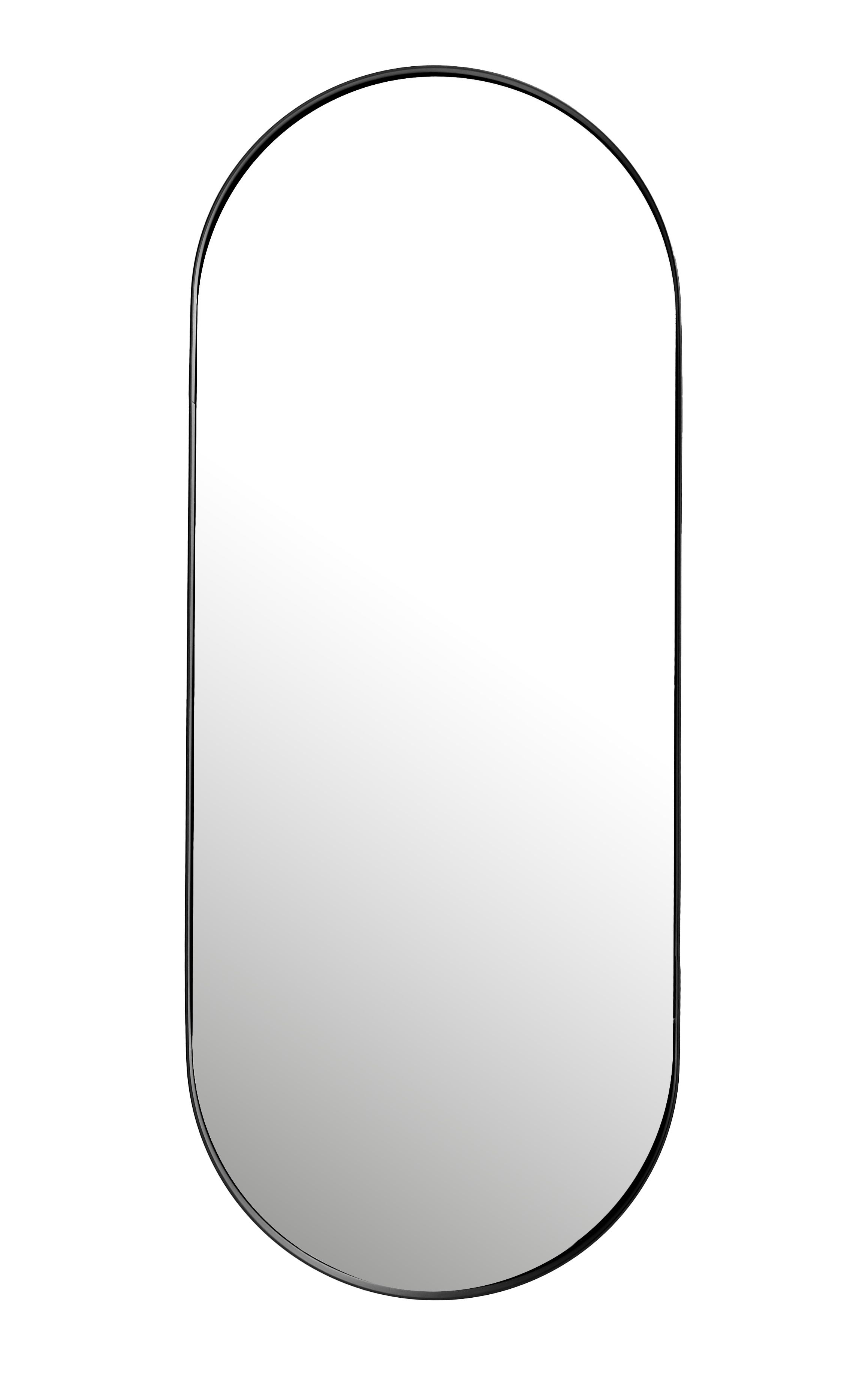 Ovalt speil