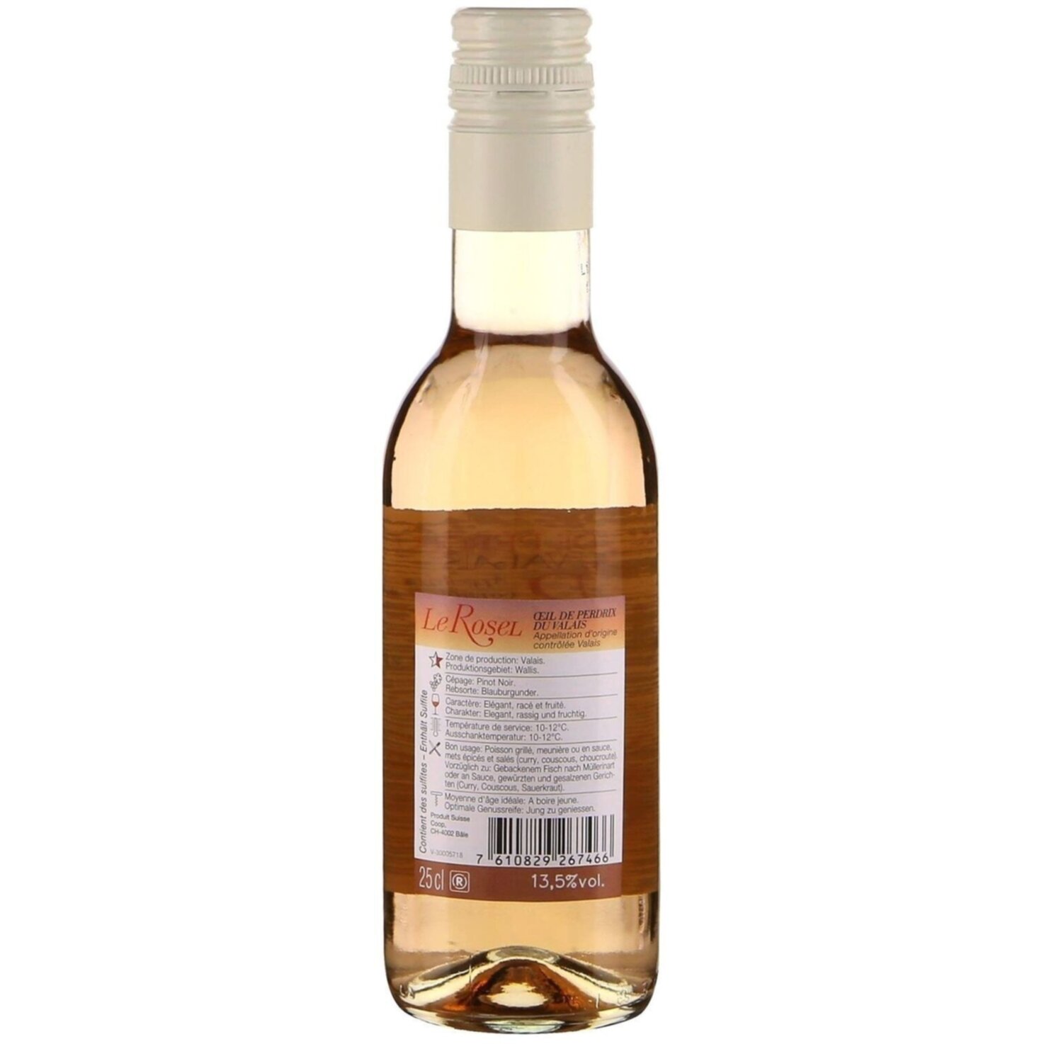 Le Rosel Rosé Oeil Perdrix 25cl -25cl
