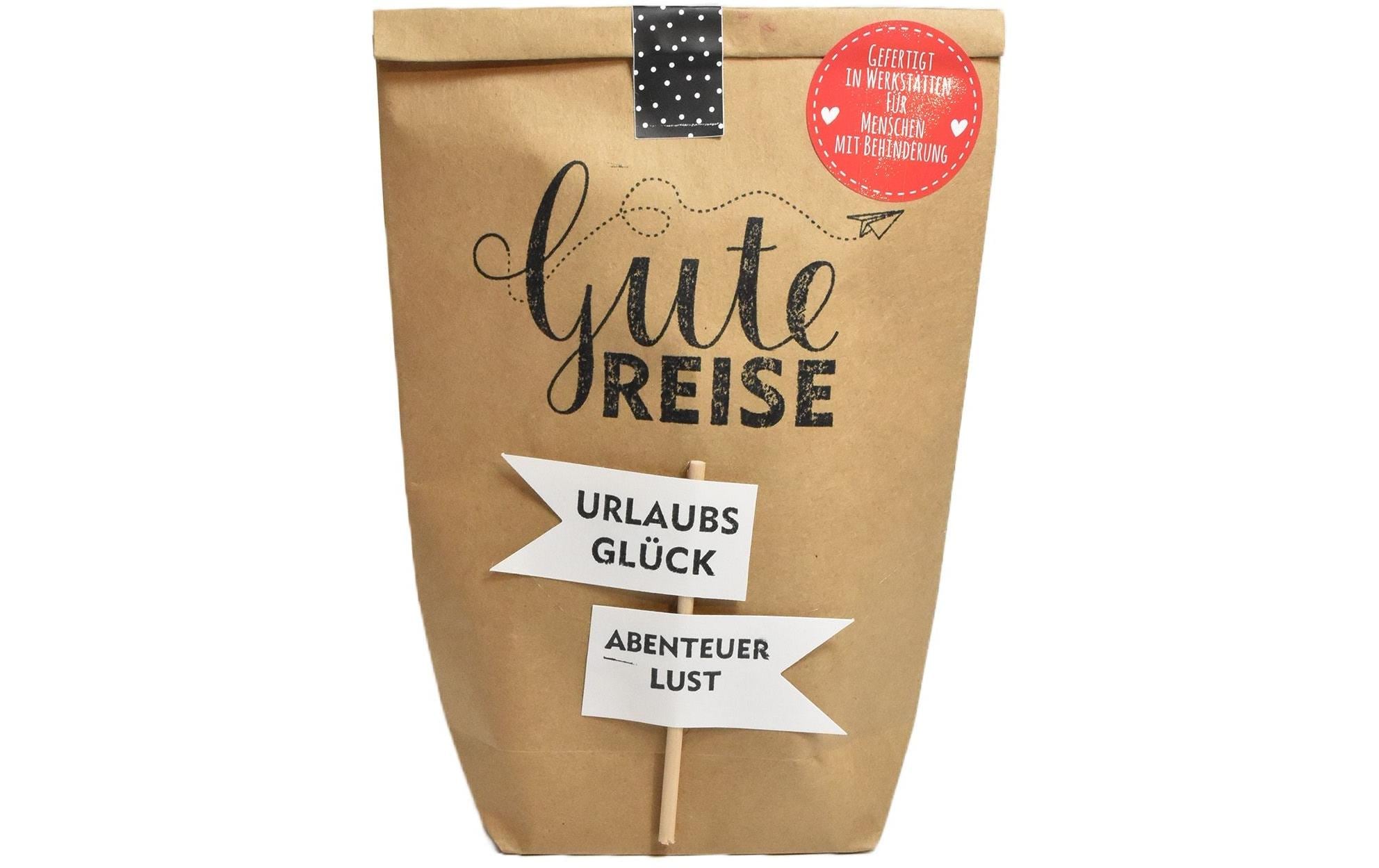 Mitbringsel Wundertüte Gute ReiseGeschenktüte für Reiselustige