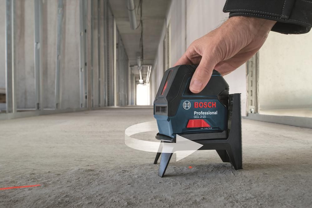 Bosch Professional GCL 2-15 Kruislijnlaser Rood in koffer - 0601066E02