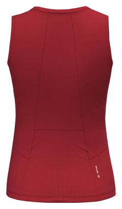 Debardeur Femme Salewa Puez Sporty Dry Rouge