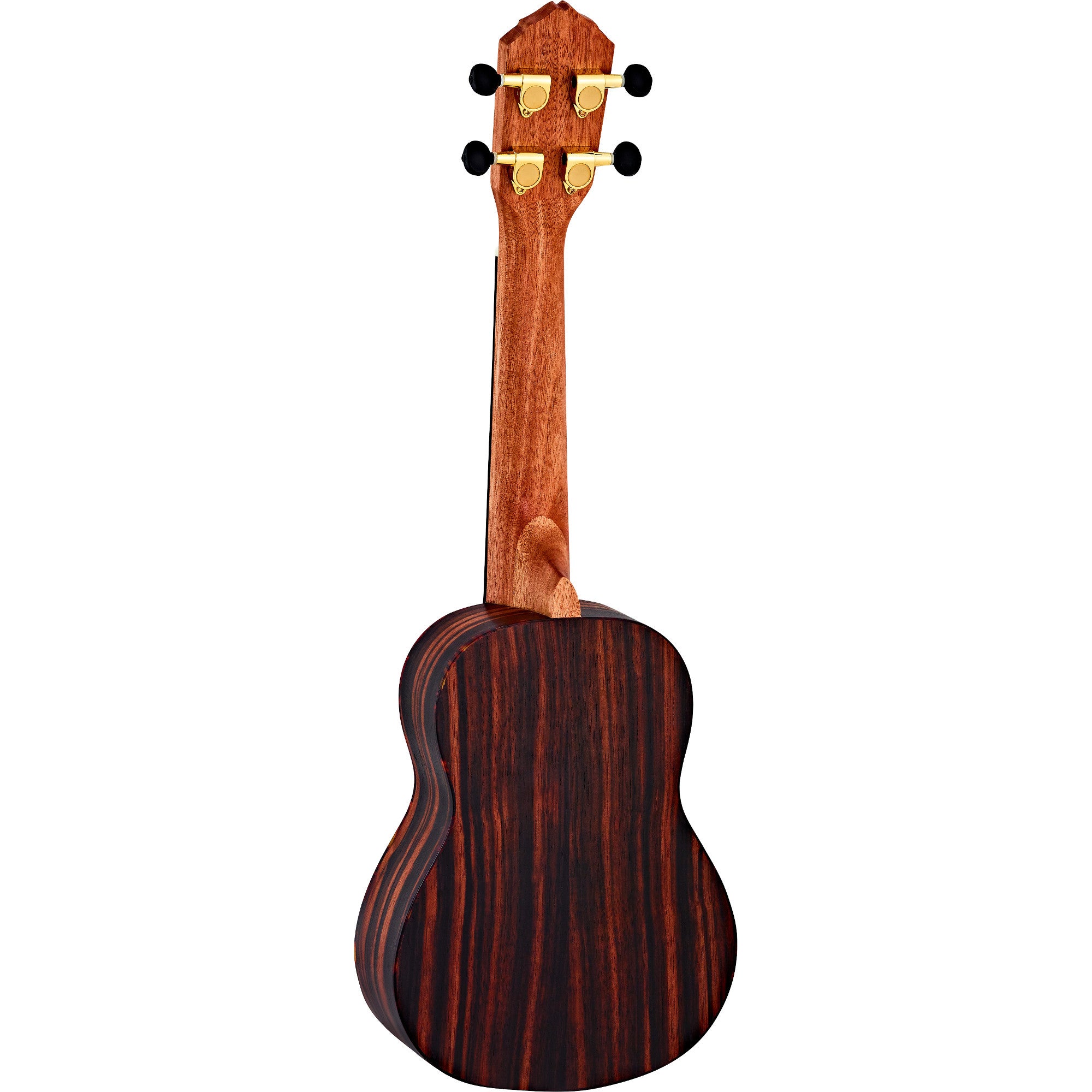 Ortega Ebony Series RUEB-SO sopraan ukelele met gigbag
