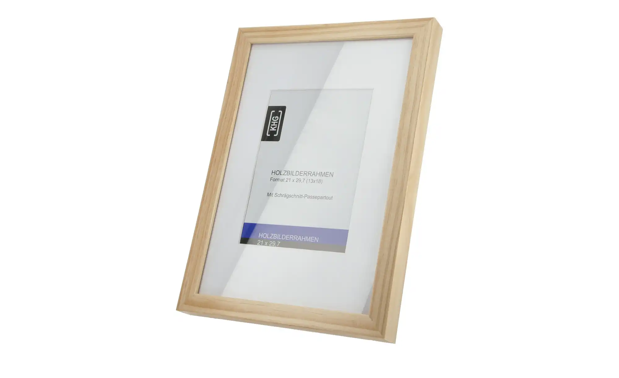 KHG Holz-Bilderrahmen 21x30 Toscana natur
