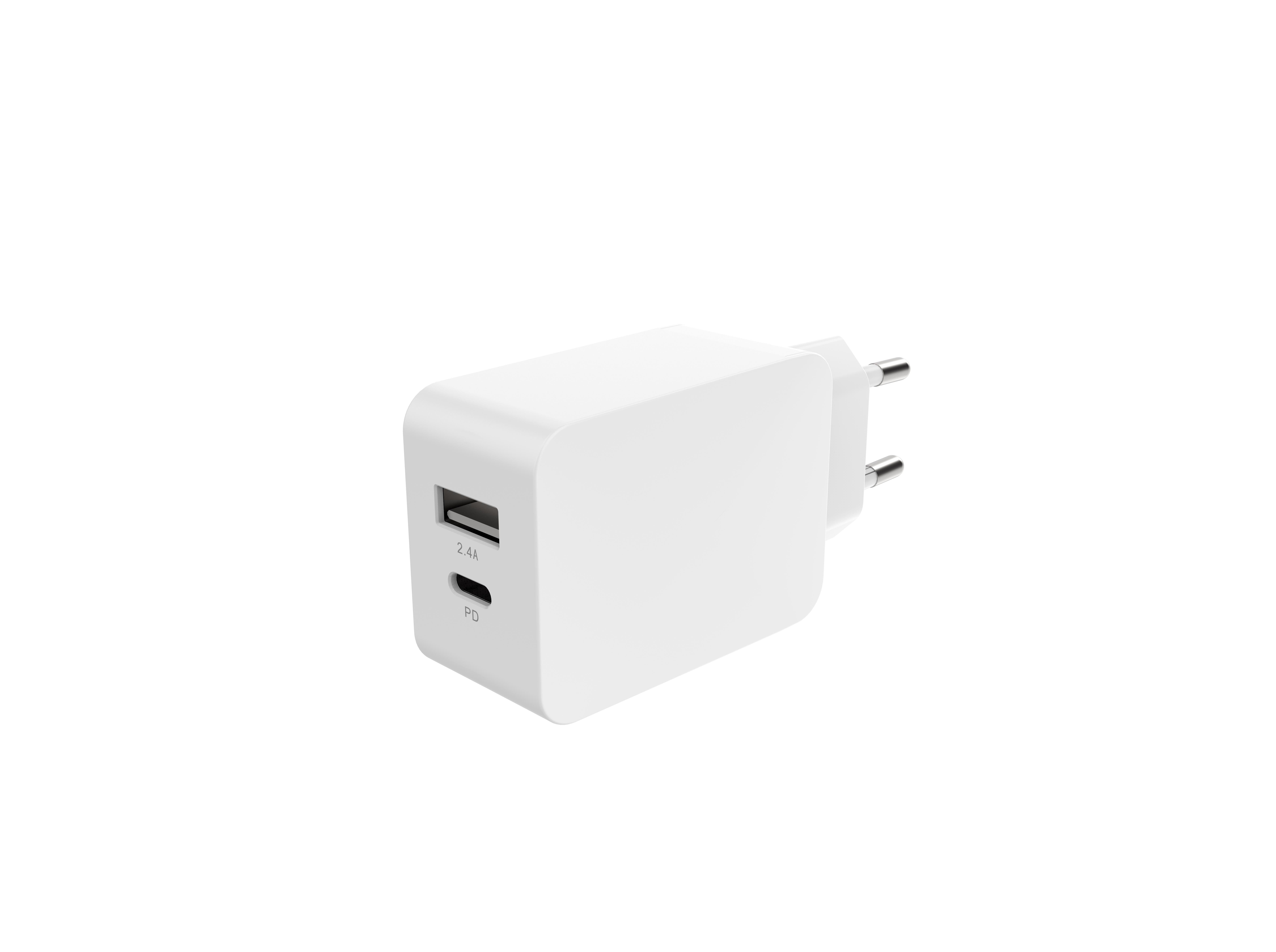 CARREGADOR USB-A QILIVE 600128987 5V2.4A USB-CPD20W BR