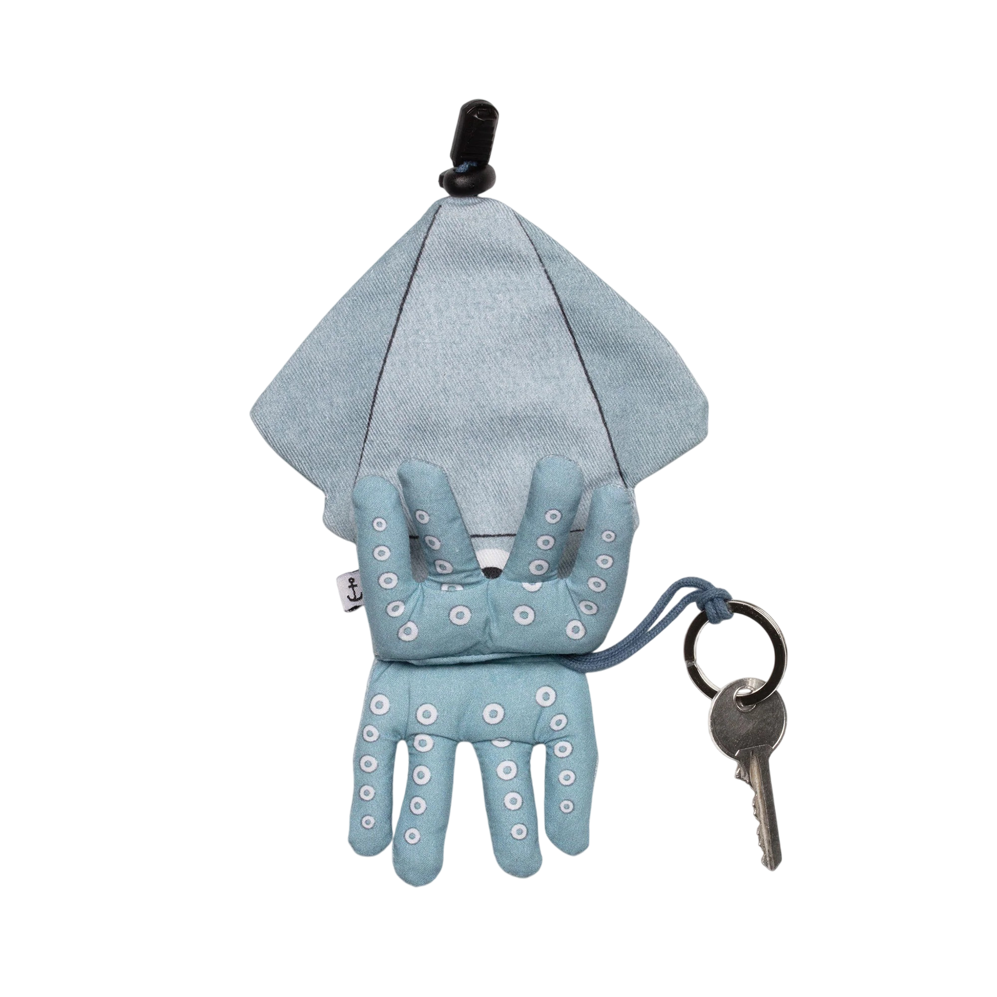 Schlüsselanhänger Squid Blue