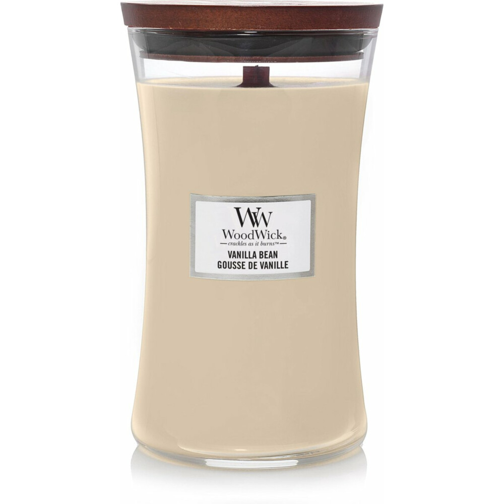 WoodWick Geurkaars Large Vanilla Bean611 gr