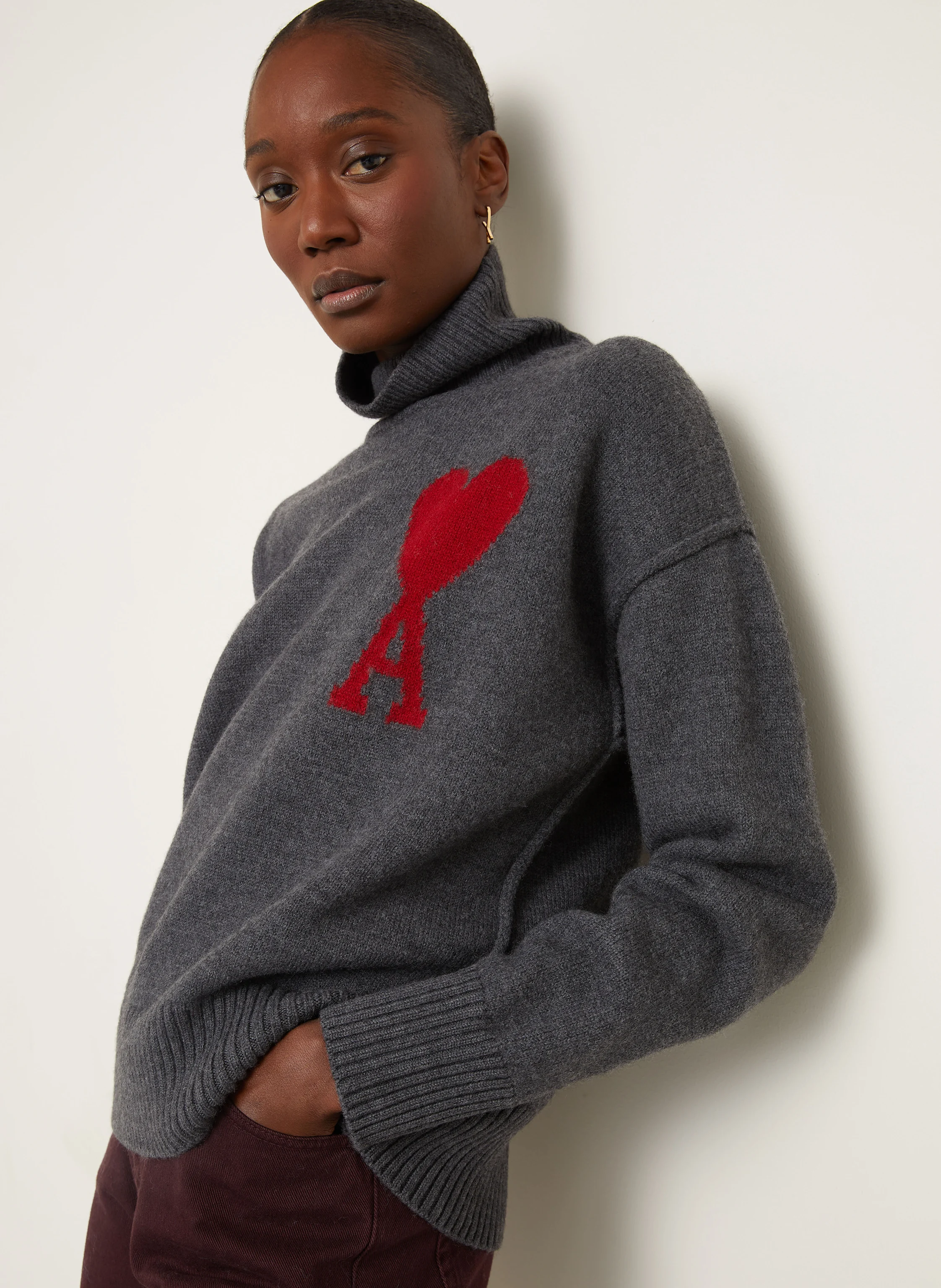 AMI PARIS Rollkragenpullover