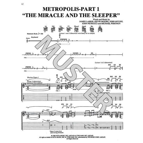 Alfred Music Publishing Dream Theater Images And Words