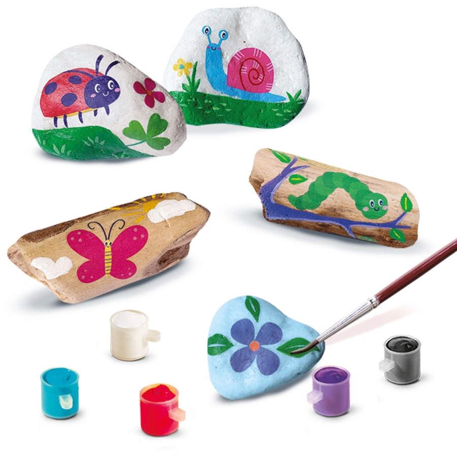 SES Creative® Steine und Treibholz dekorieren - Inspired by nature